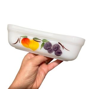 Fire King Gay Fad Bake Dish